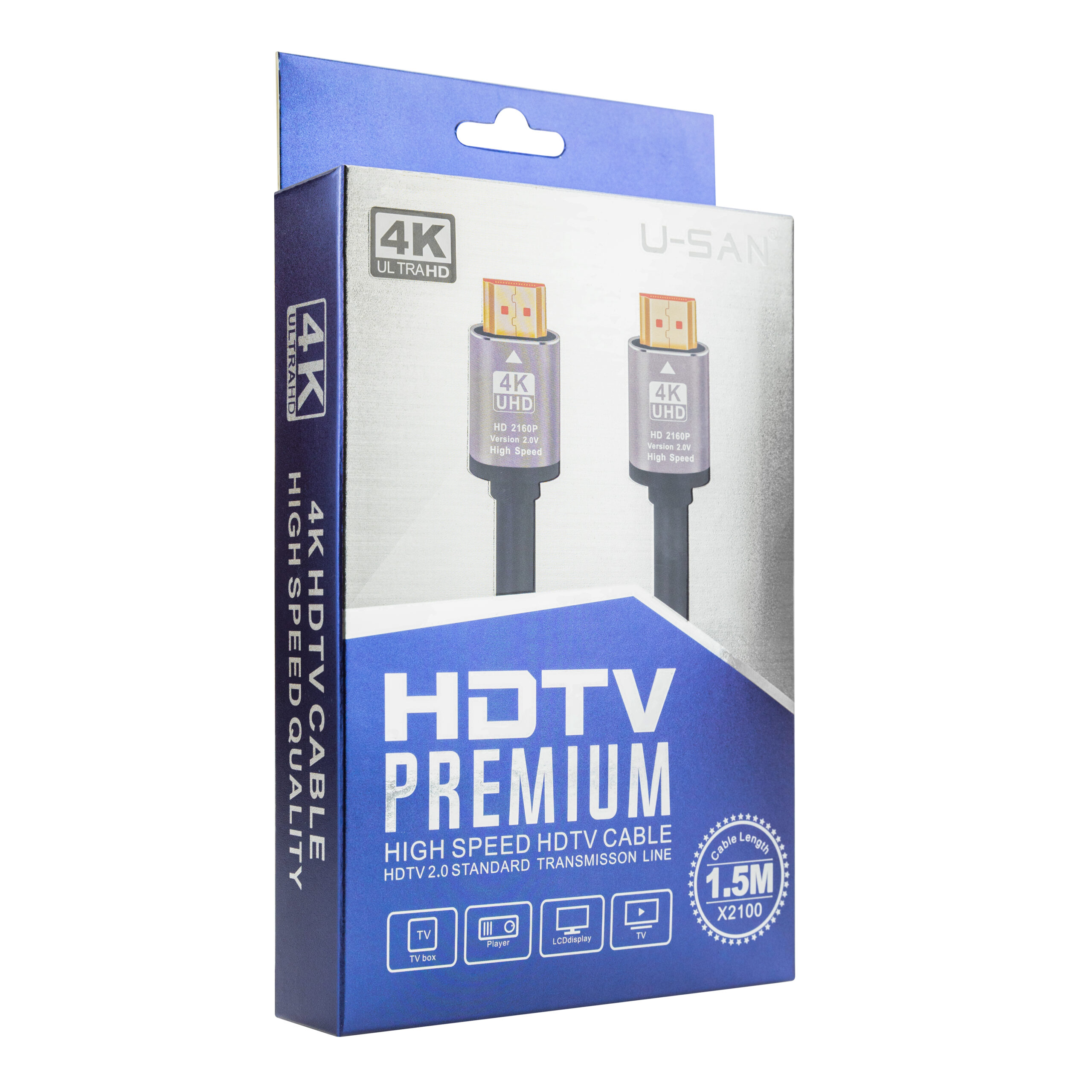 Kabel HDMI 2.0 4K UHD 1,5 m 4116_2