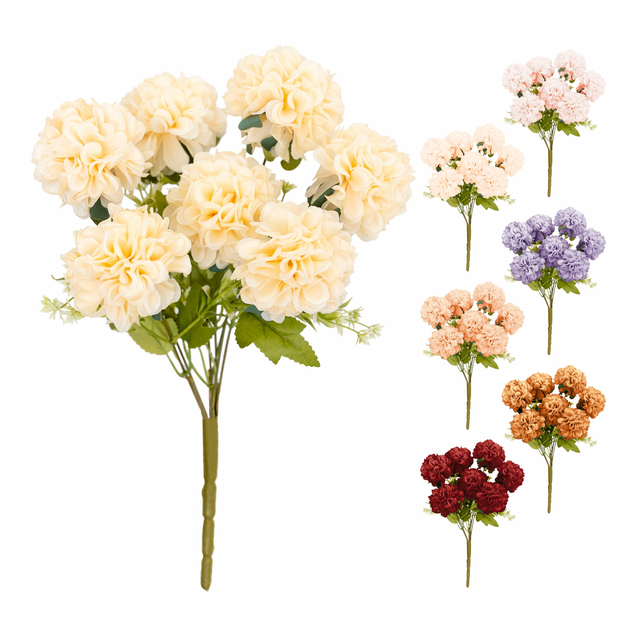 Kwiaty sztuczne HORTENSJA OGRODOWA 41 cm mix 7075_12