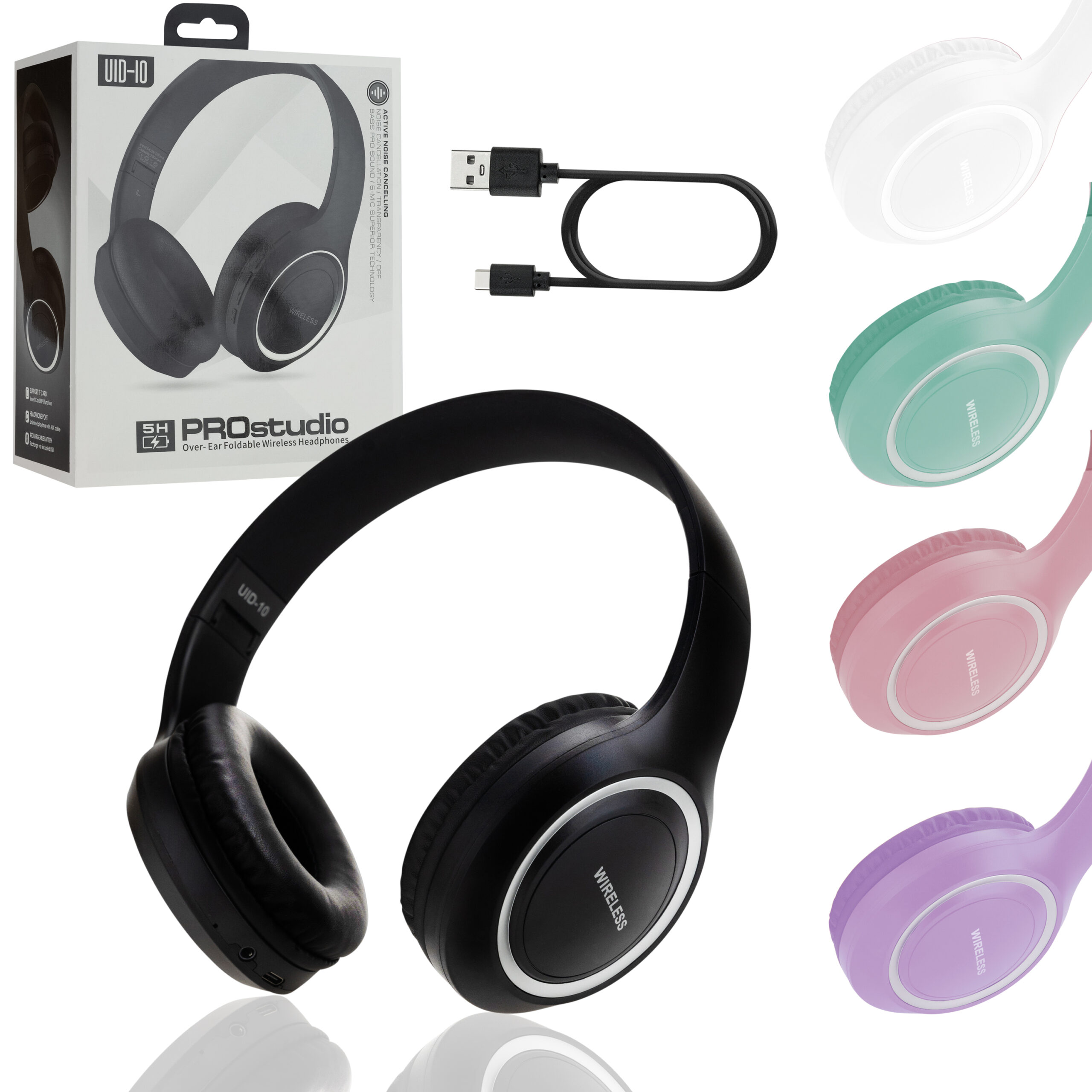 Słuchawki bezprzewodowe Bluetooth mix kolorów 7302_17