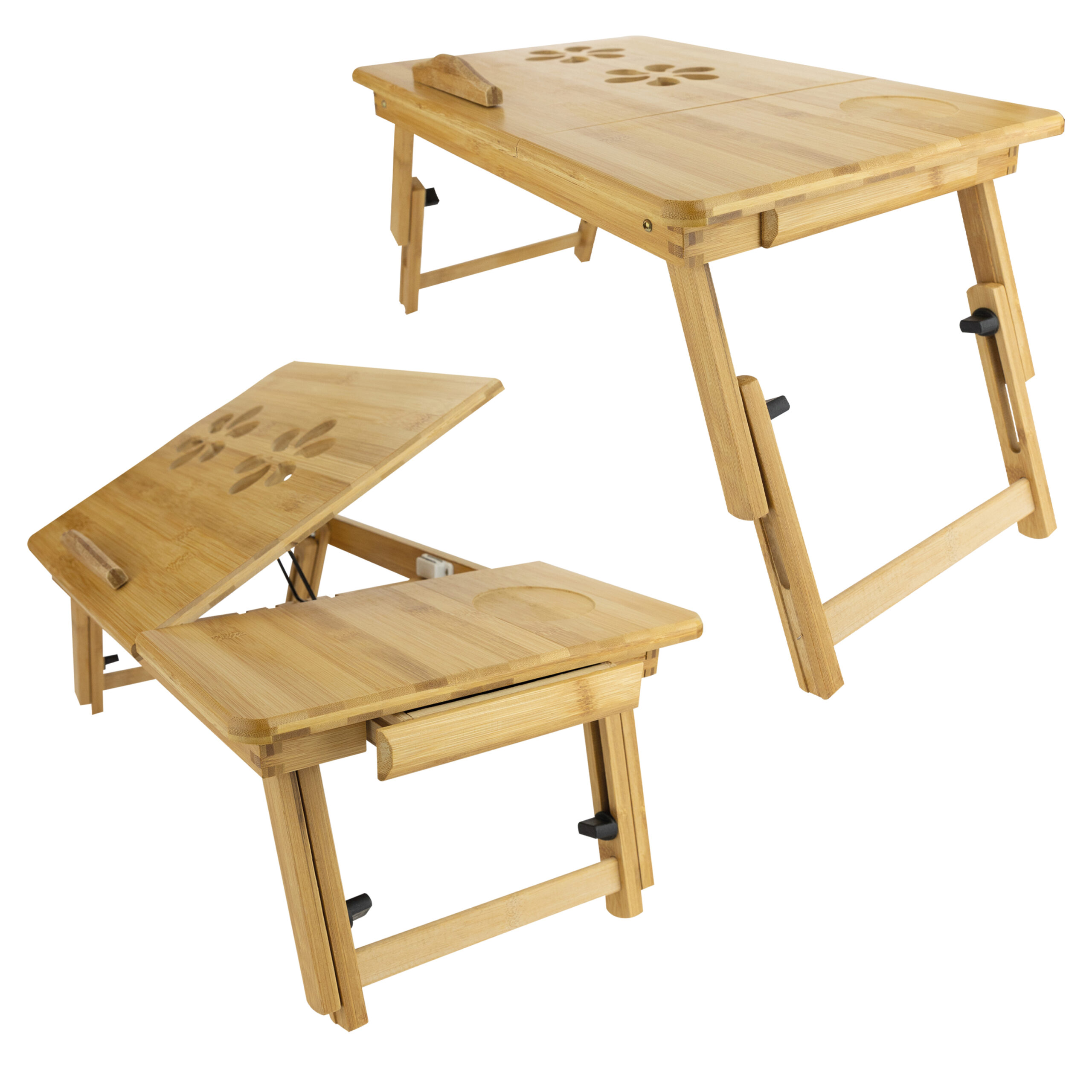 Drewniany składany stolik pod laptopa 7454_15