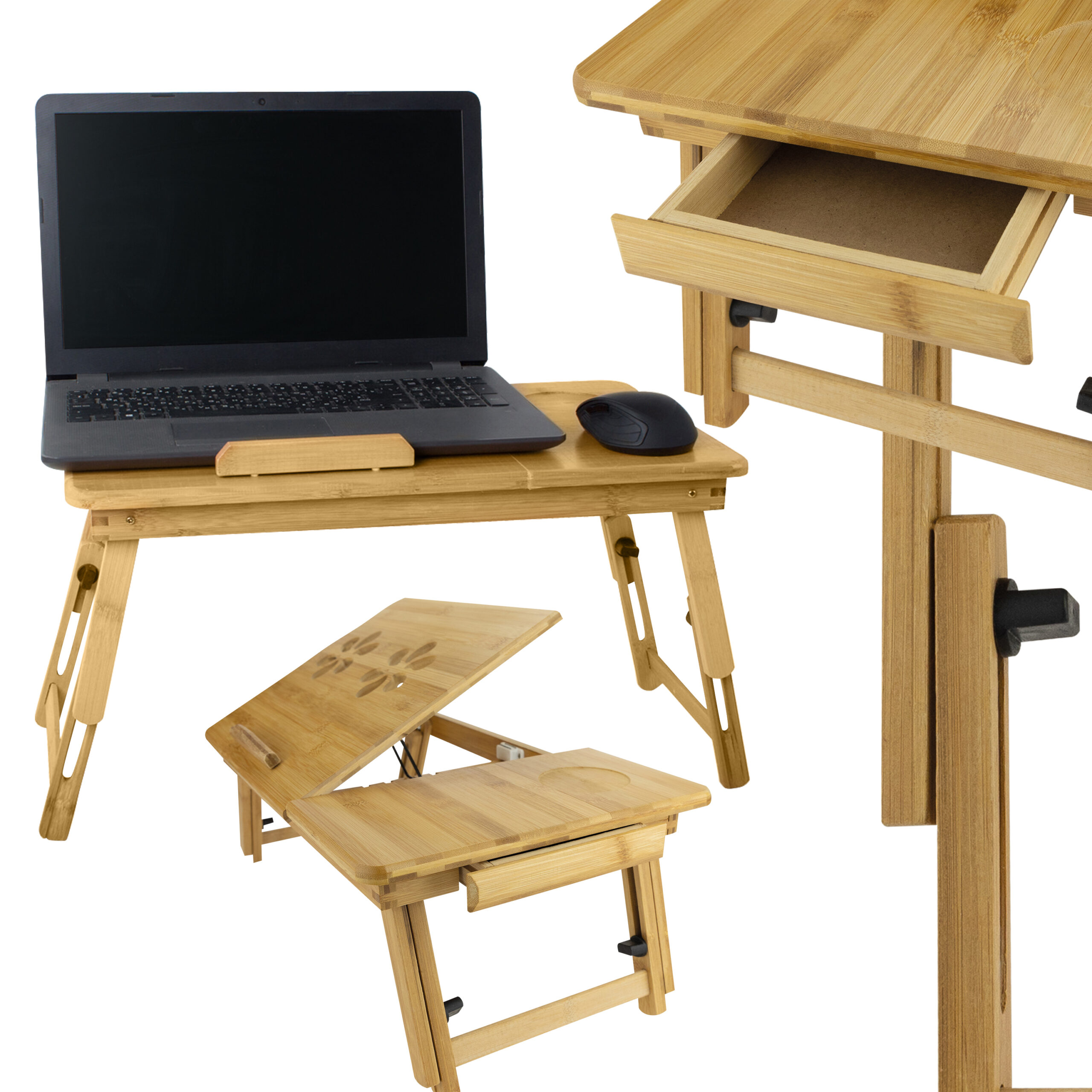 Drewniany składany stolik pod laptopa 7454_16