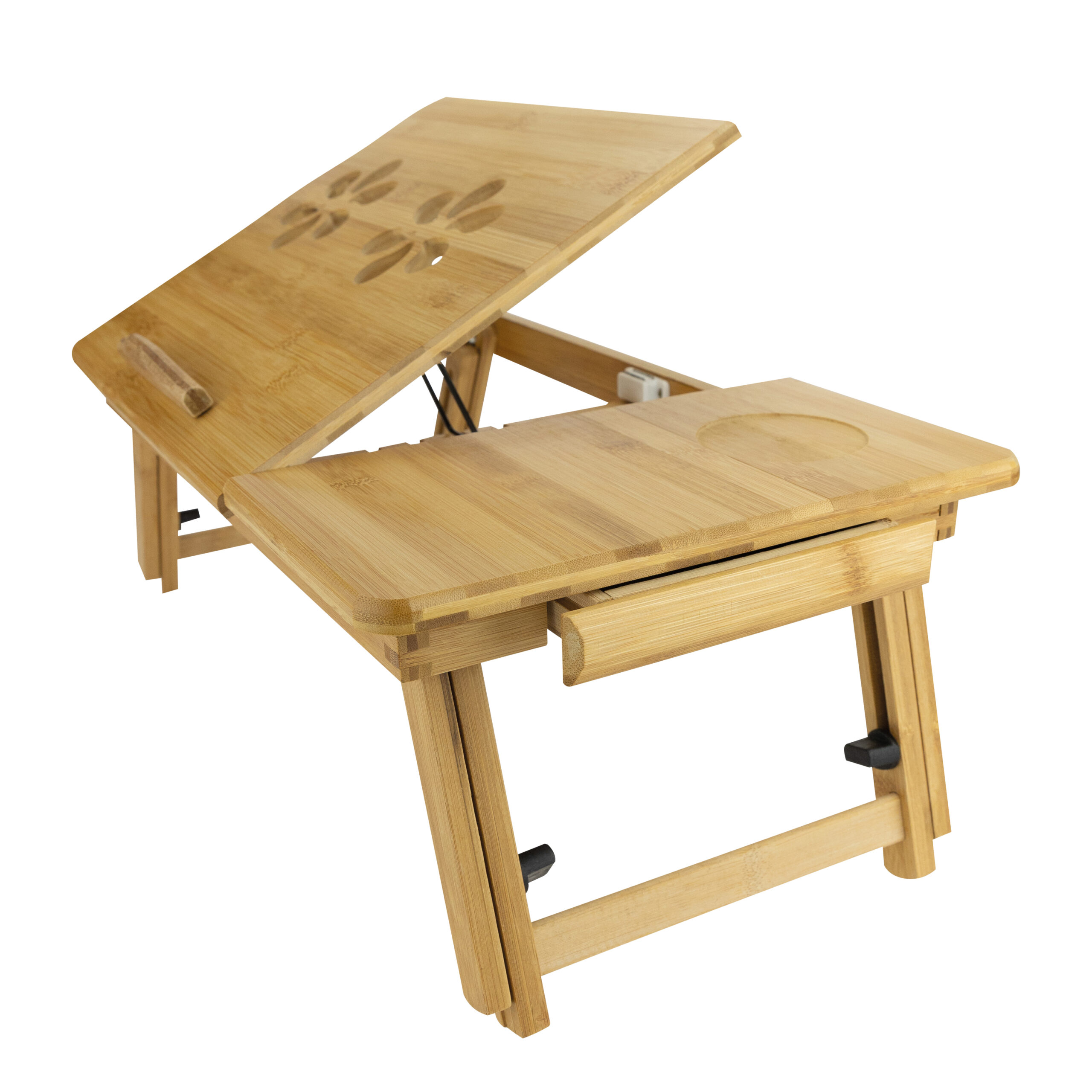 Drewniany składany stolik pod laptopa 7454_3