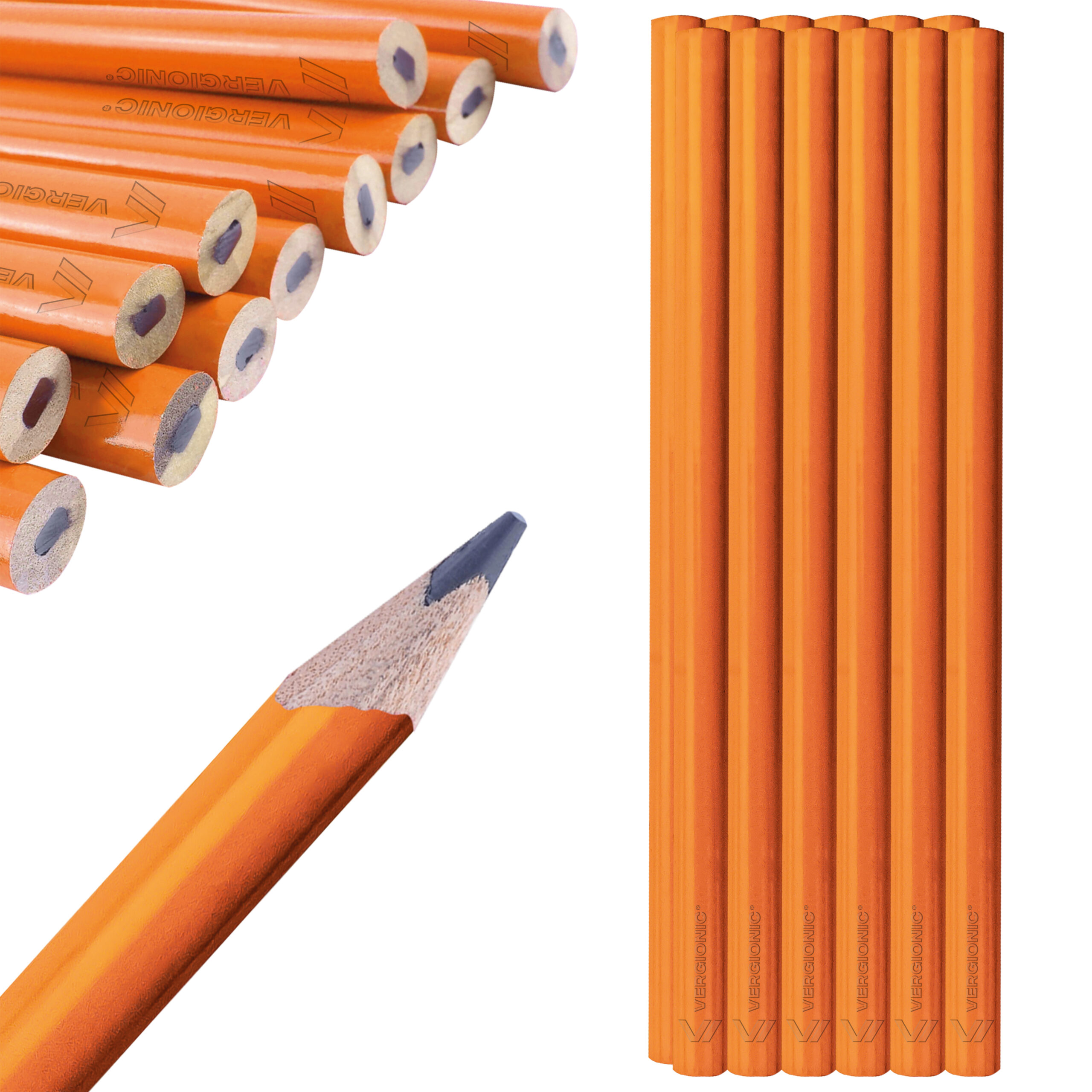 Ołówek budowlany 18 cm 12 szt. VERGIONIC 7281_25