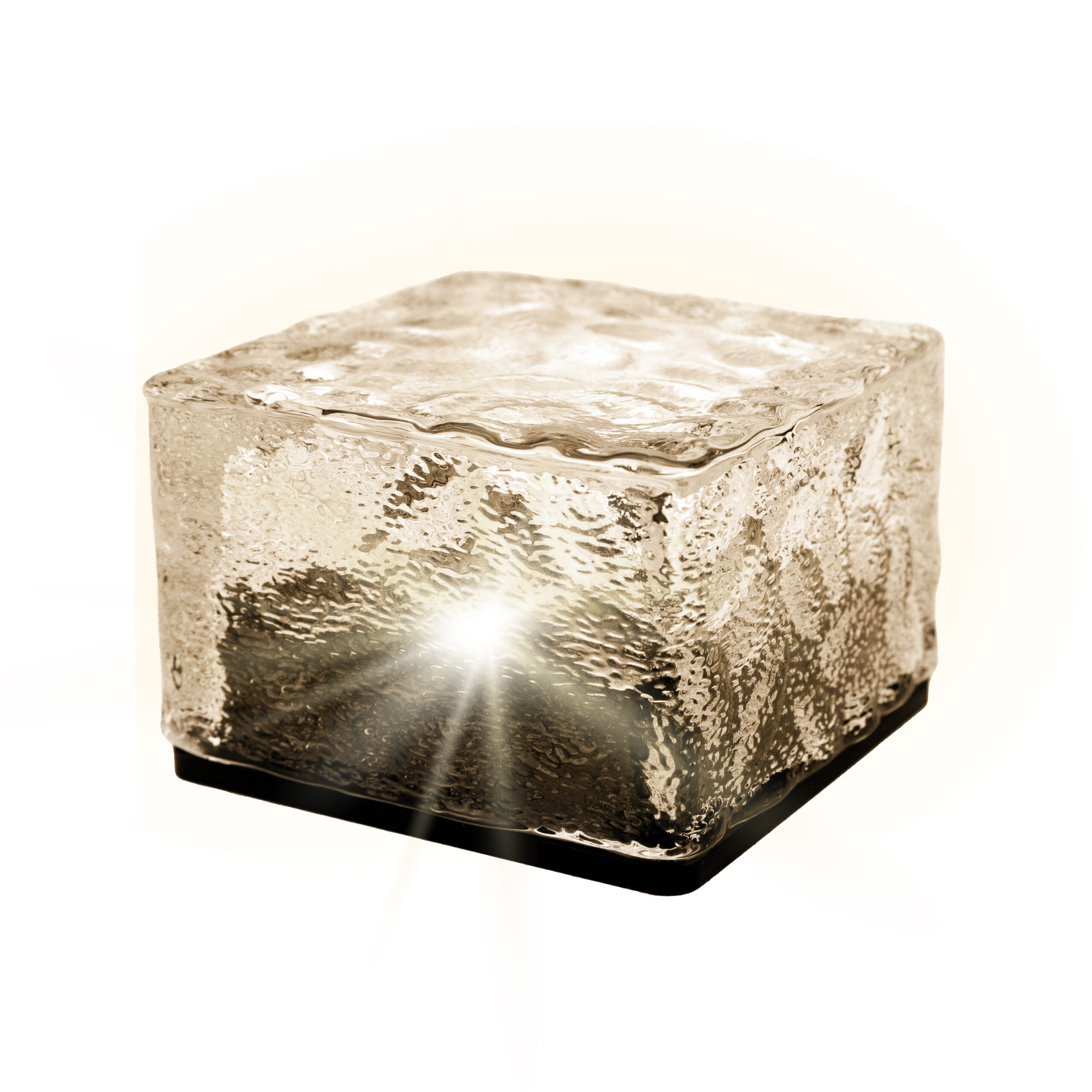 Lampa solarna najazdowa kostka lodu szklana 7 x 7 cm VERGIONIC 7366_22