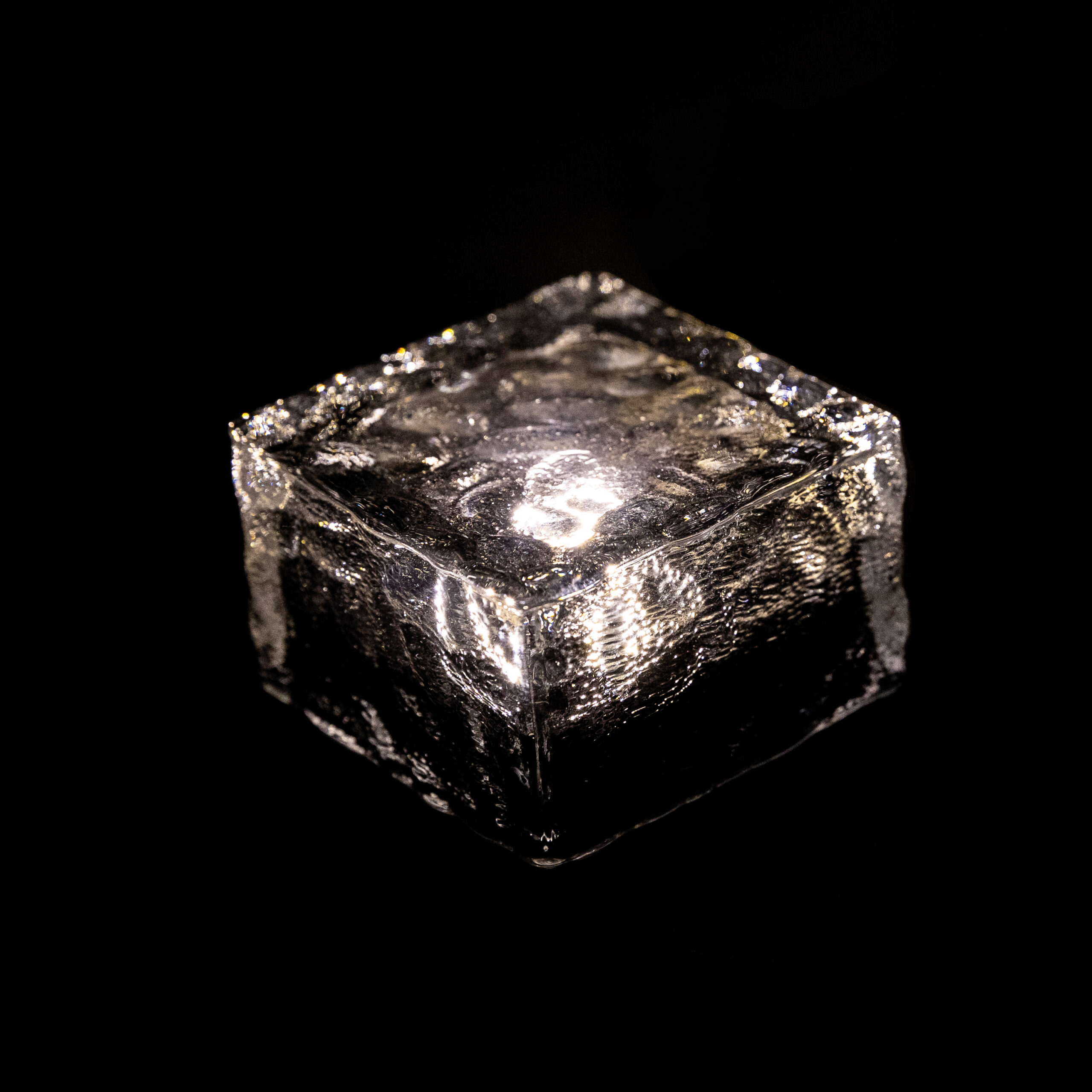Lampa solarna najazdowa kostka lodu szklana 7 x 7 cm VERGIONIC 7366_7