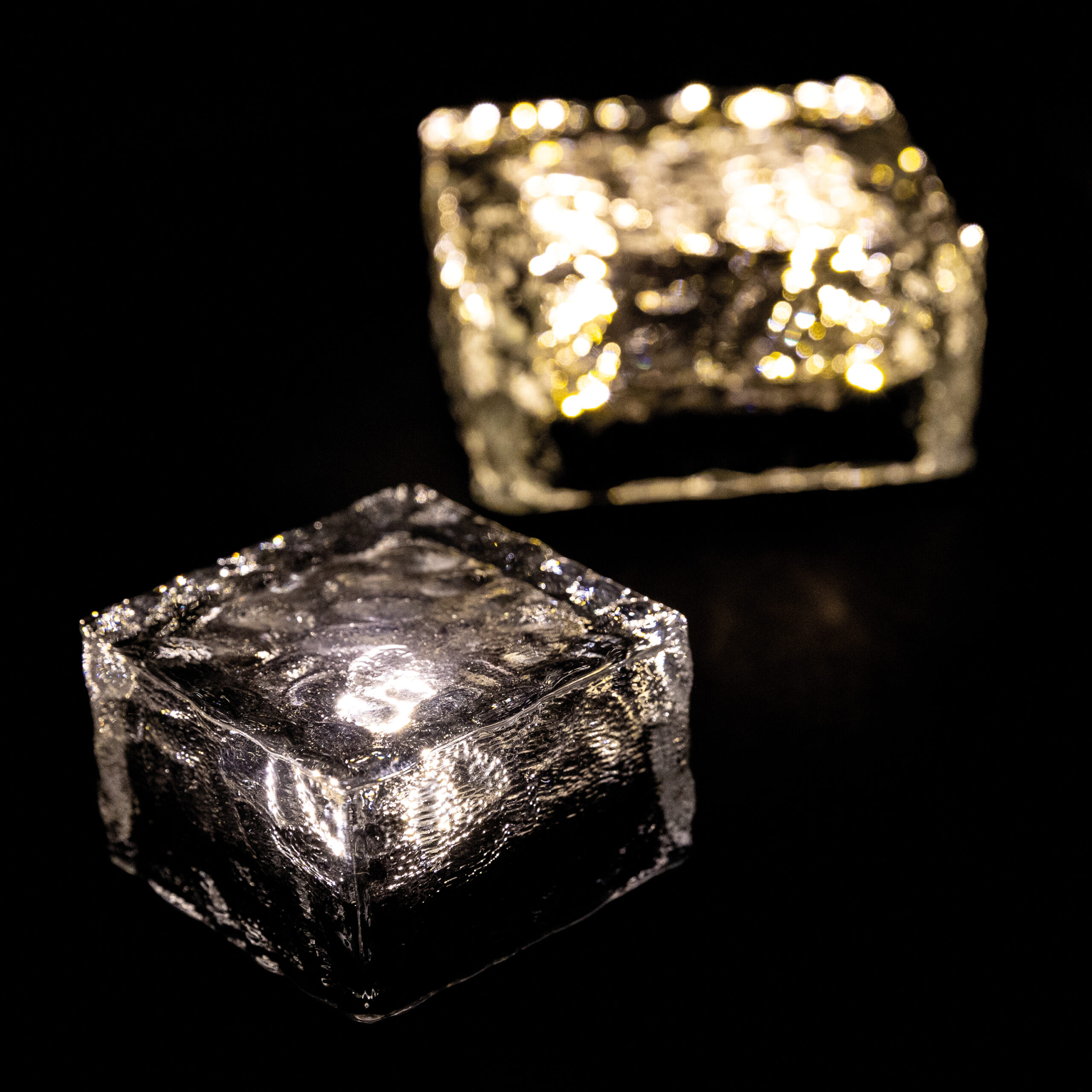 Lampa solarna najazdowa kostka lodu szklana 7 x 7 cm VERGIONIC 7366_8