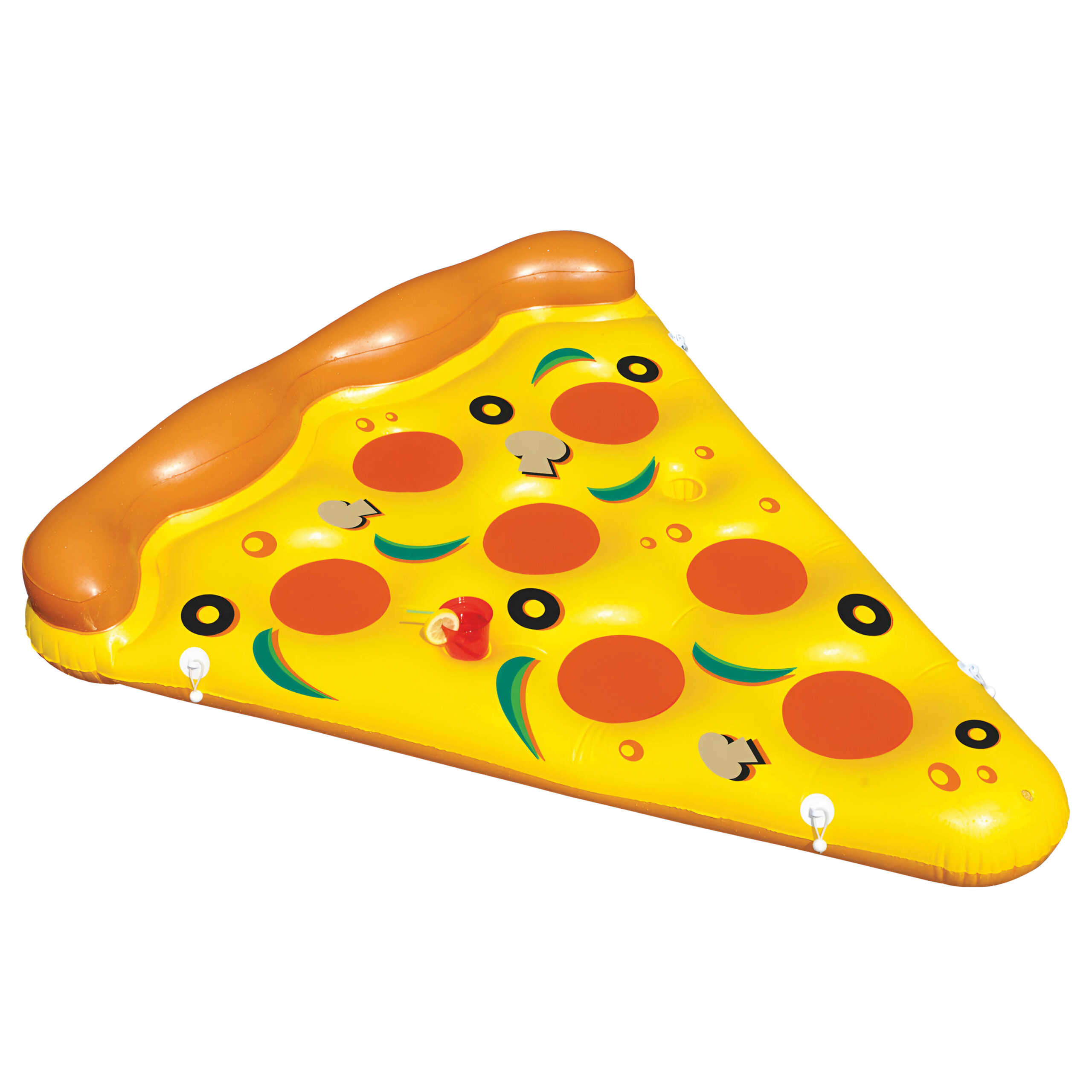 Materac dmuchany 140 x 180 cm pizza VERGIONIC 7514_7